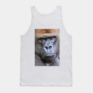 Western Lowland Gorilla Close Up Tank Top